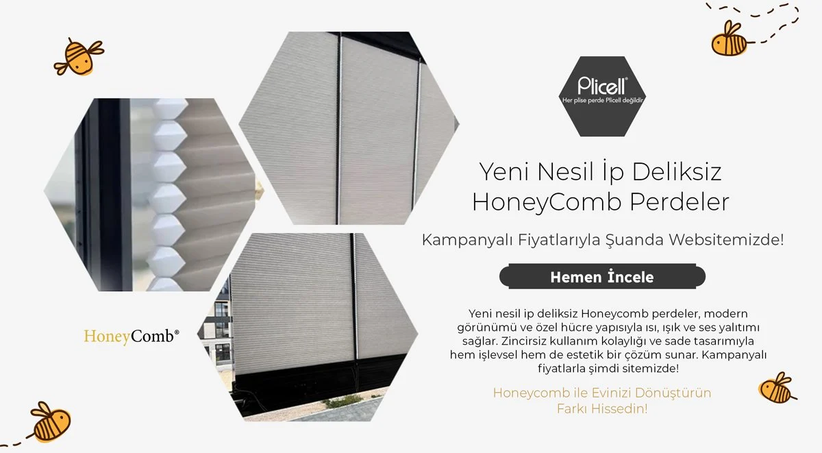 Honeycomb Perde