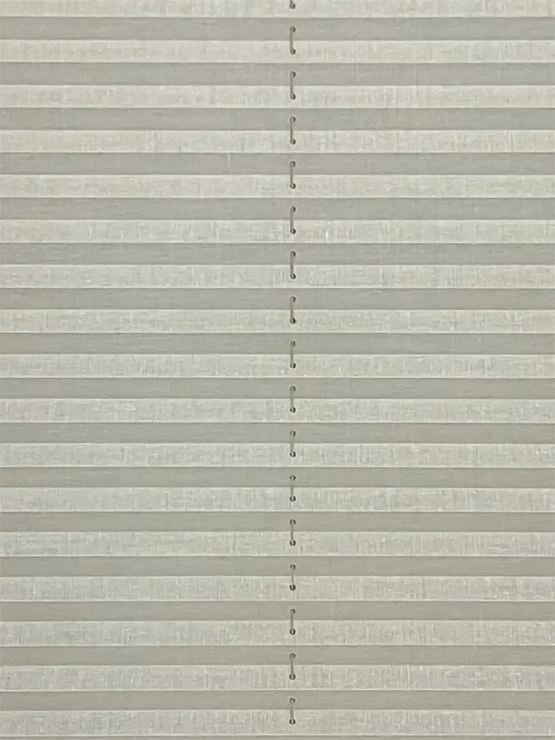 Krem Tül Plicell Cam Balkon Perdesi - Clover Serisi - Görsel 2