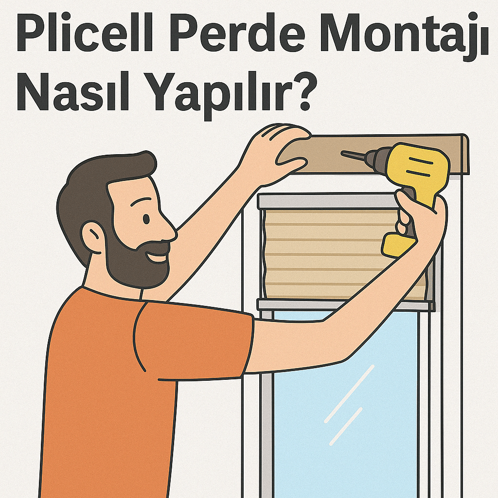 Plicell Perde Montajı Nasıl Yapılır