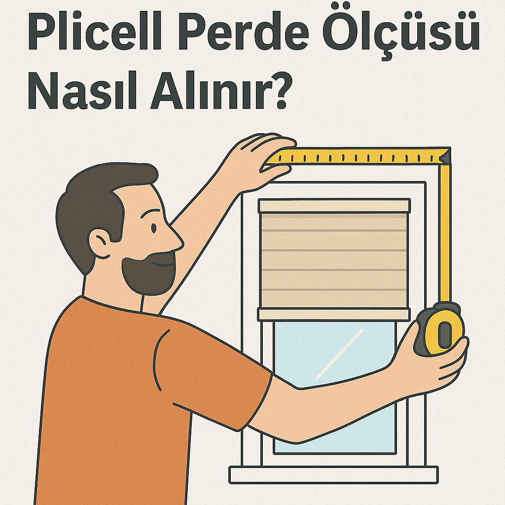 Plicell Perde Ölçüsü Nasıl Alınır