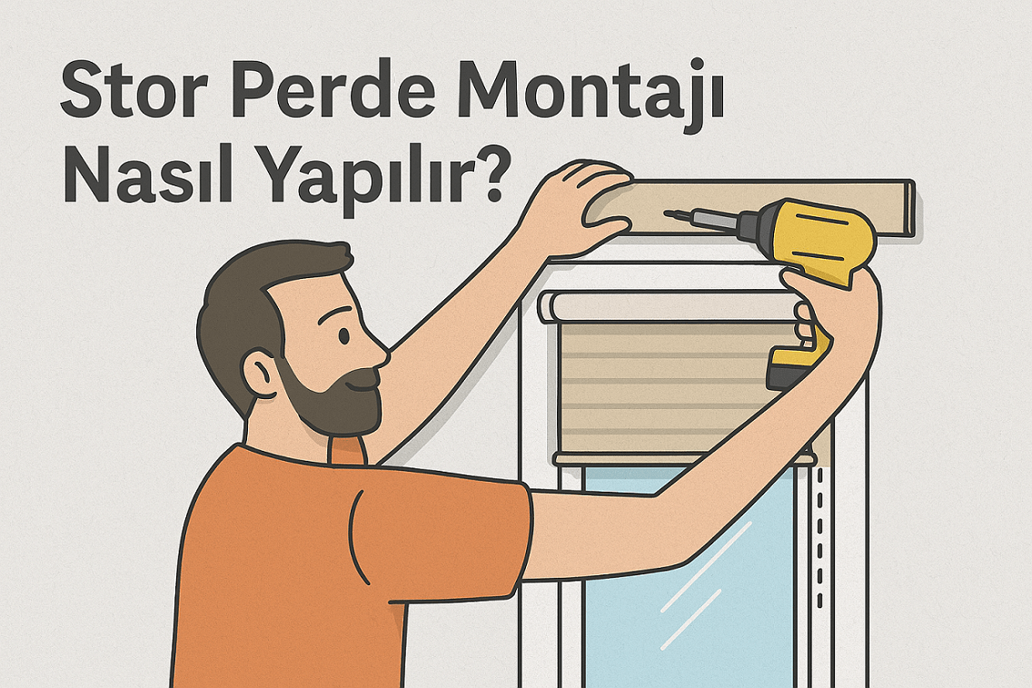 Stor Perde Montajı Nasıl Yapılır
