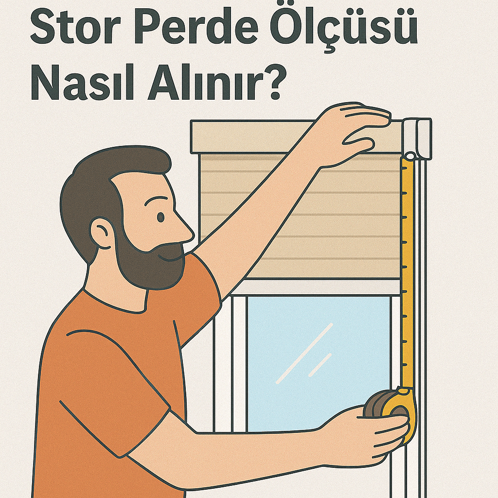 Stor Perde Ölçüsü Nasıl Alınır