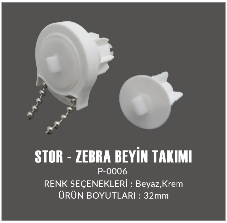 Mekanizma 32 mm - Stor Zebra Çiftli Sistem Perdeler İçin